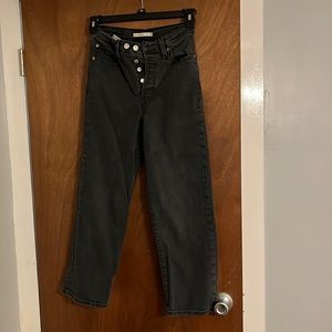 Levi’s rib cage straight ankle jeans